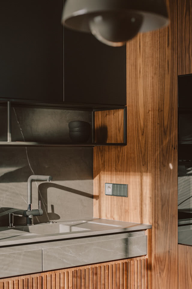 Drewniane fronty kuchenne