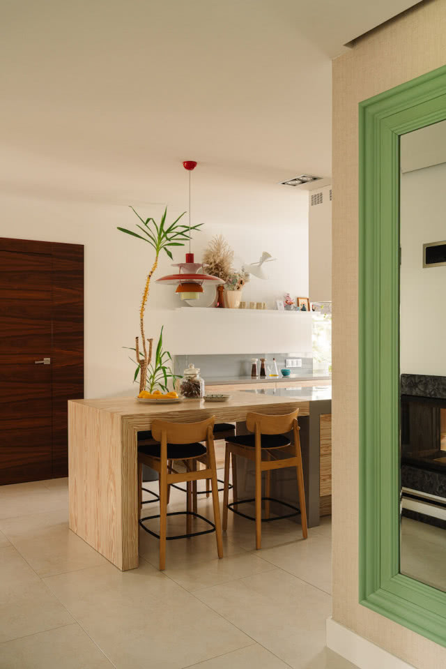 kuchnia bez górnych szafek