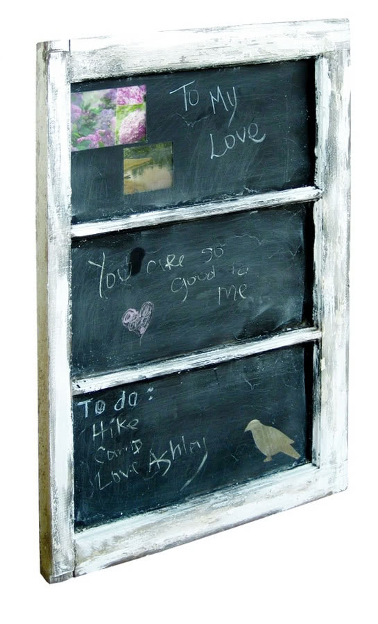 Tablica ze starego okna, etsy.com 
