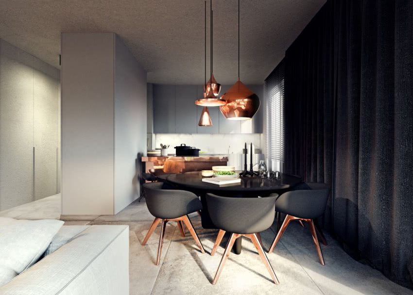 Aranżacja Modern - jadalnia