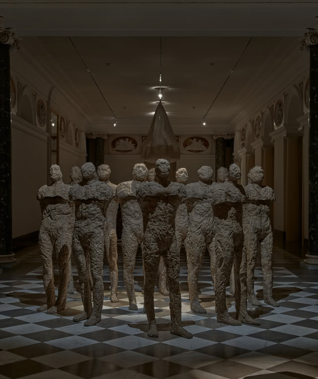 M. Abakanowicz, "Ugłowione/Headed", 1998. Fundacja Marty Magdaleny Abakanowicz-Kosmowskiej i Jana Kosmowskiego. Fot./Photo Jakub Certowicz