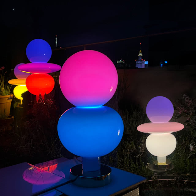 rzeźby świetlne Michał Korchowiec