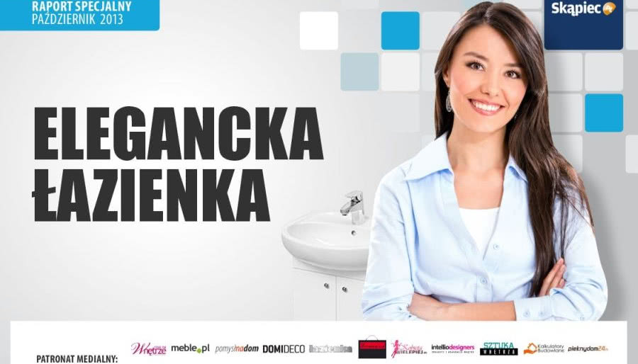 Elegancka łazienka - nowy raport Skąpiec.pl