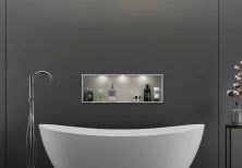 Wanna wolnostojąca Dalia akryl biały mat zachwyca nowoczesnym stylem i komfortem