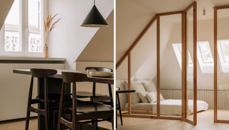 Metamorfoza mieszkania na poddaszu. Było totalną ruiną!