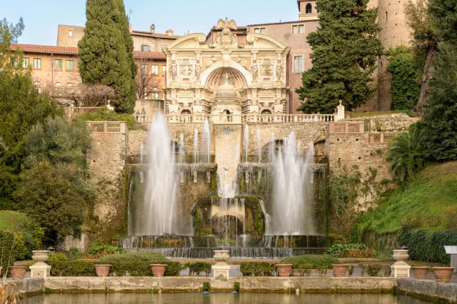villa d'este ogrody kaskadowe