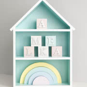 Drewniane biurko domek Familiok, Olokka Gruppe