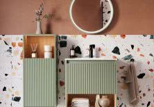 Zestaw mebli łazienkowych Beldivo - żywe kolory w Twojej łazience!