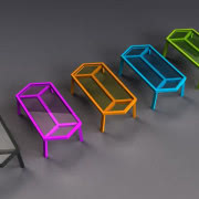 Toaletkę z taboretem Hannes Grebin zaprojektował...