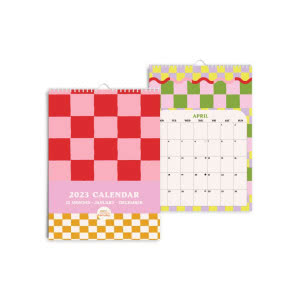 Kalendarz ścienny Check and Stripes, Once Upon, PAPIER CONCEPT, 90 zł