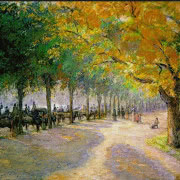 Claude Monet, "Kobieta w zielonej sukni"