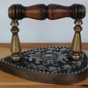 Żelazko obrotowe na duszę, Victor Iron, USA, XIX...