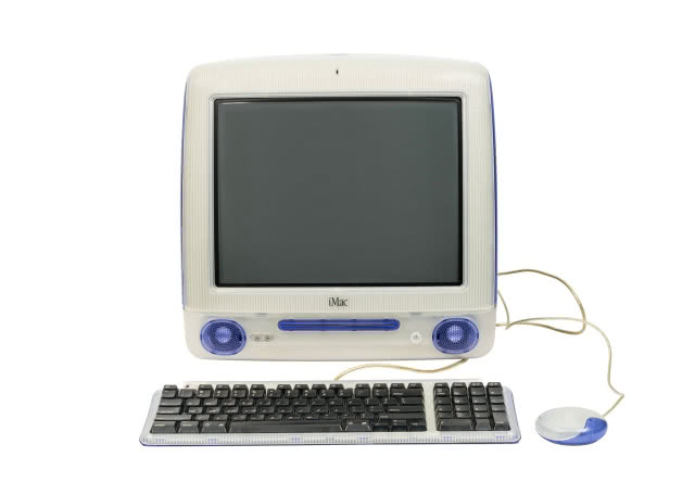 Apple iMac G3 ujęcie z przodu