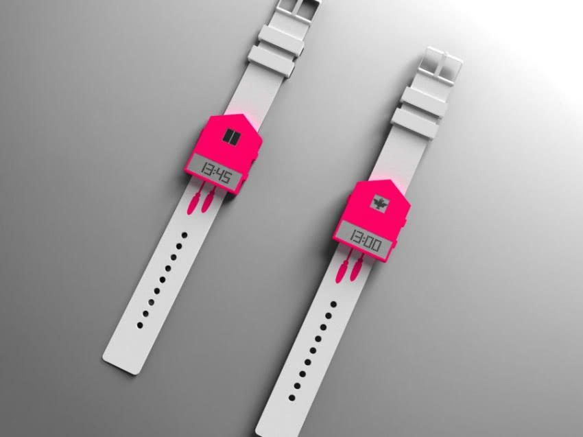 Cuckoo Watch - zegarek-żart. Hannes Grebin...