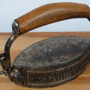 Żelazko obrotowe na duszę, Victor Iron, USA, XIX...