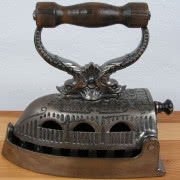 Żelazko obrotowe na duszę, Victor Iron, USA, XIX...