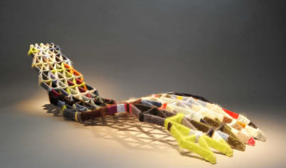 Duńska projektantka Louise Campbell. Jej meble zdobią wnętrza paryskiego Pompidou!