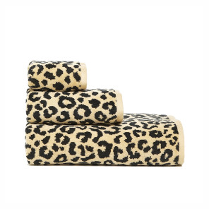 Żakardowy ręcznik w panterkę ZARA HOME