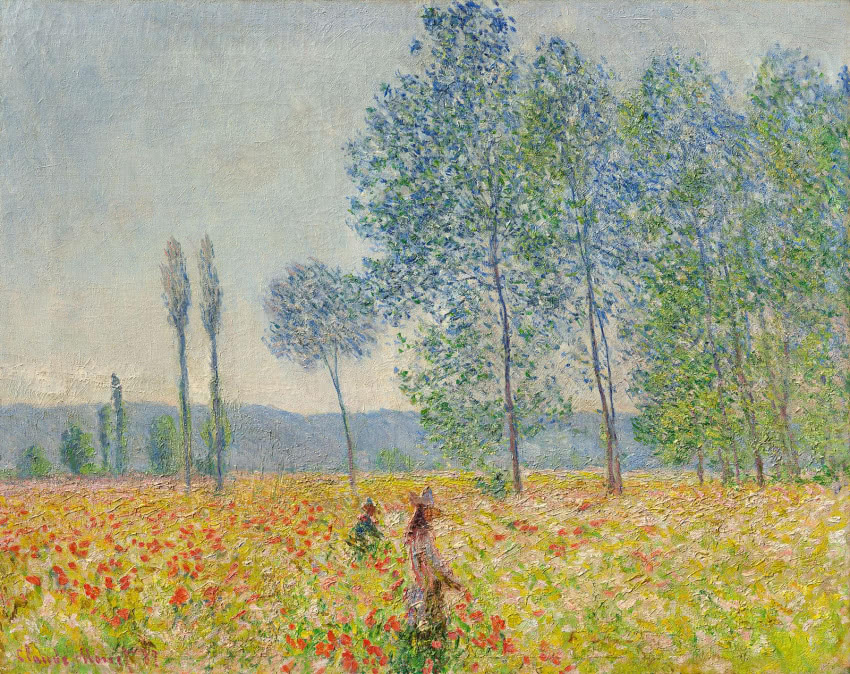Claude Monet', "Alice Hoschedé w ogrodzie"
