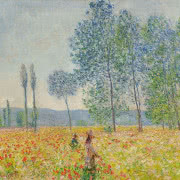 Claude Monet, "Kobieta w zielonej sukni"