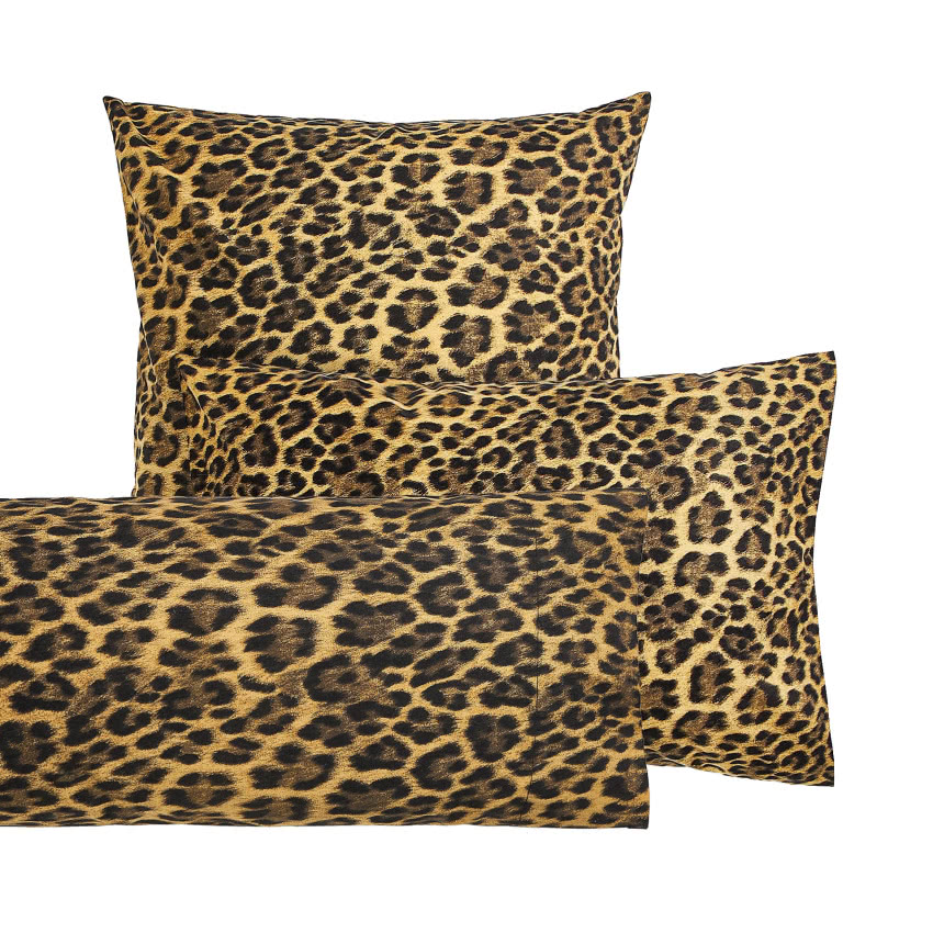 Pościel z nadrukiem w panterkę, ZARA HOME