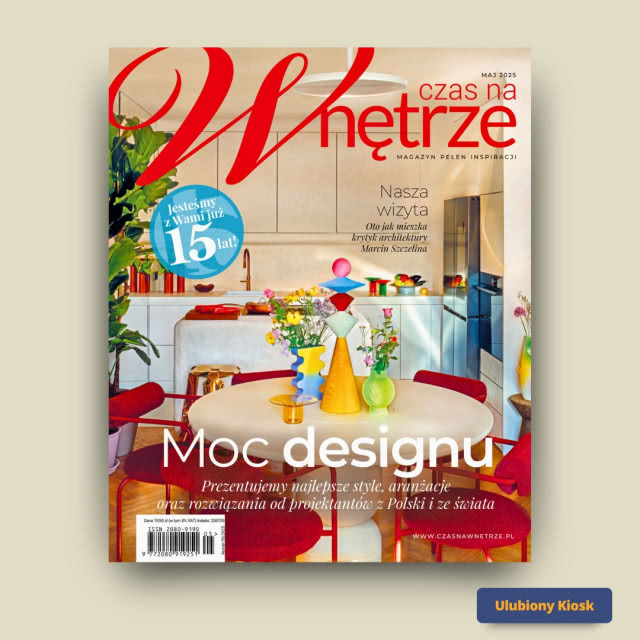 czas na wnętrze maj 2025 mieszkanie marcina szczeliny