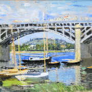 Claude Monet, "Kobieta w zielonej sukni"