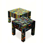 Orientalna lampa wykonana z ceramicznych kul...