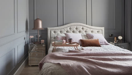 Pudrowa elegancja na warszawskim Mokotowie