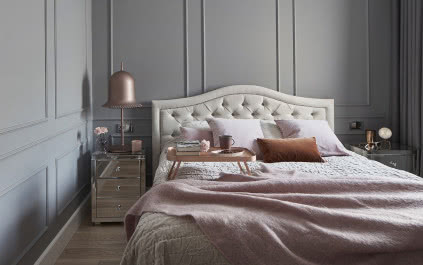 Pudrowa elegancja na warszawskim Mokotowie