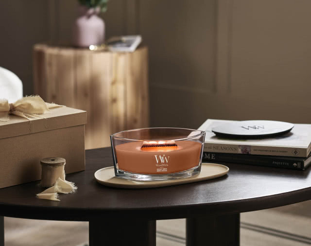 WoodWick elegancka świeca