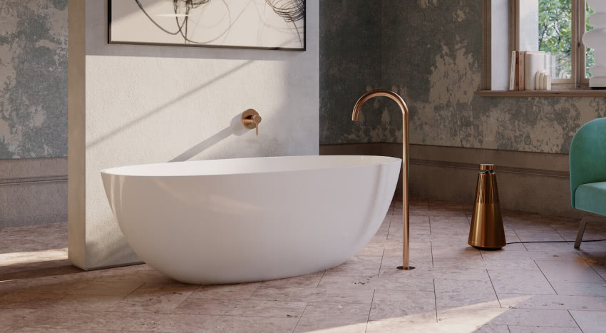 Wanny OMNIRES SHELL, zaprojektowane przez duet...