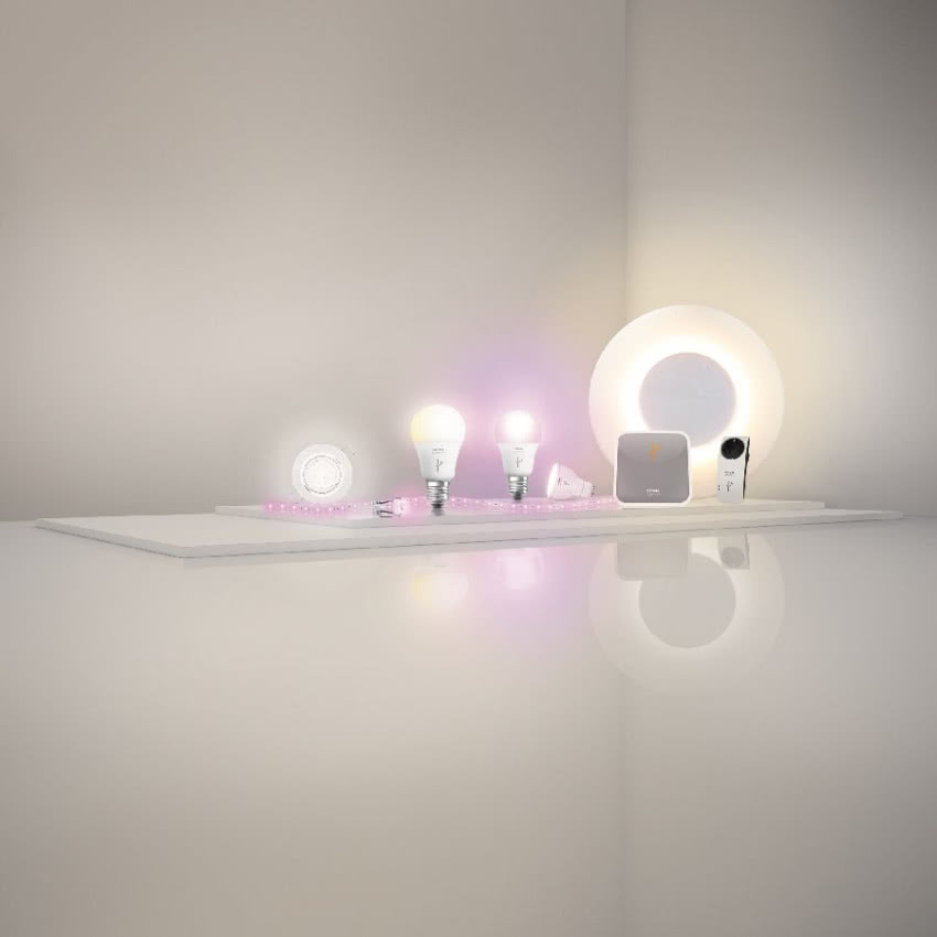 Do systemu Lightify można dołączać różne źródła...