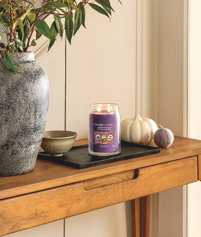 Świece Signature Yankee Candle jesienne zapachy