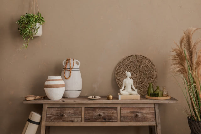 Komoda w stylu boho
