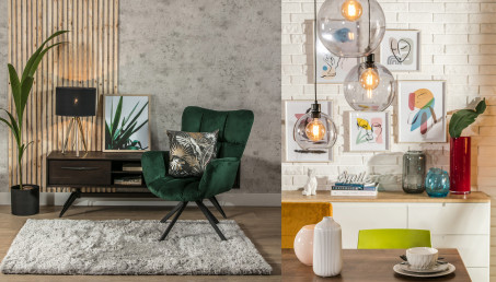 Nowoczesny minimalizm czy oryginalny pop-art? Trendy we wnętrzach w 2021 roku okiem eksperta Salonów Agata