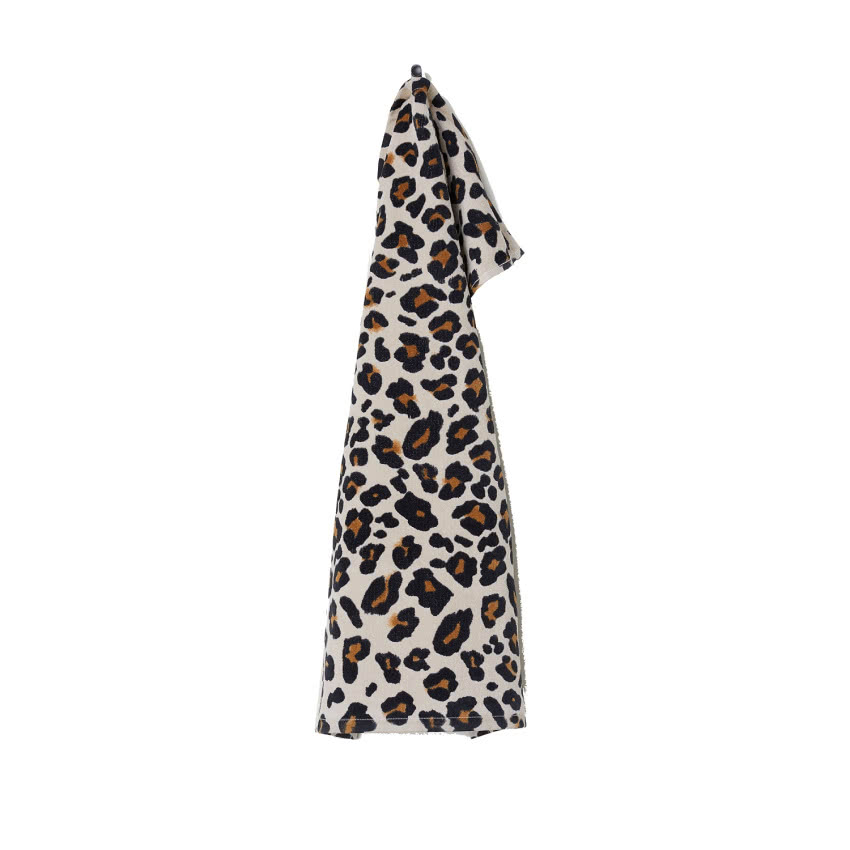 Ręcznik beżowy w panterkę, H&M HOME, 22,90 zł