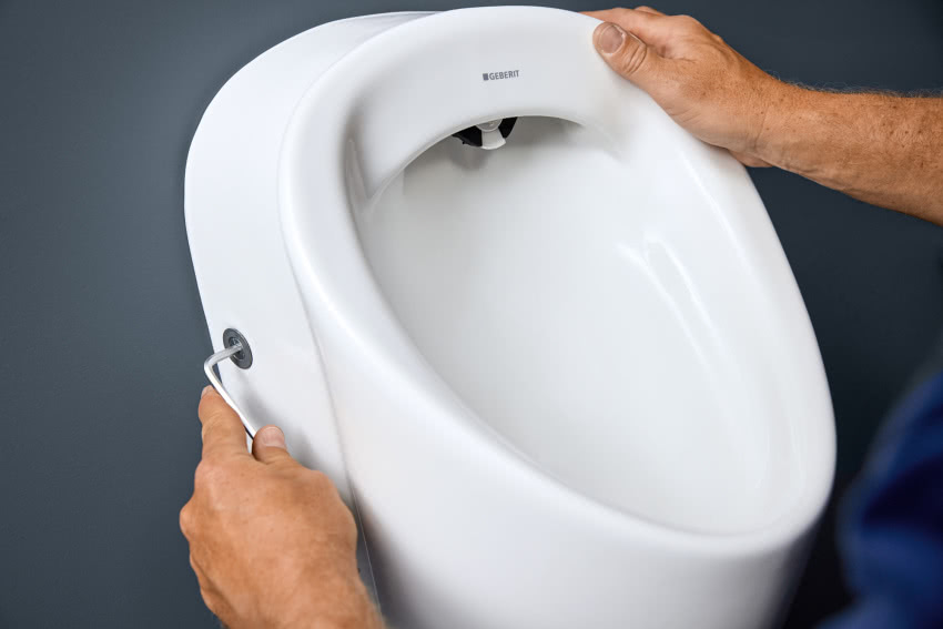 Pisuary są szybkie i łatwe w montażu dzięki...