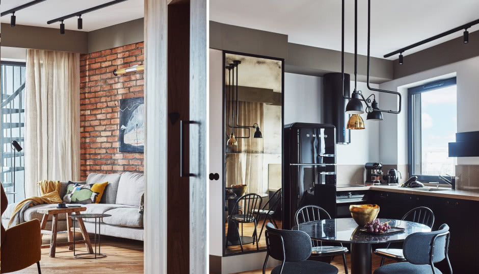 Loftowa przestrzeń na warszawskiej Pradze. Zamieszkała tu studentka