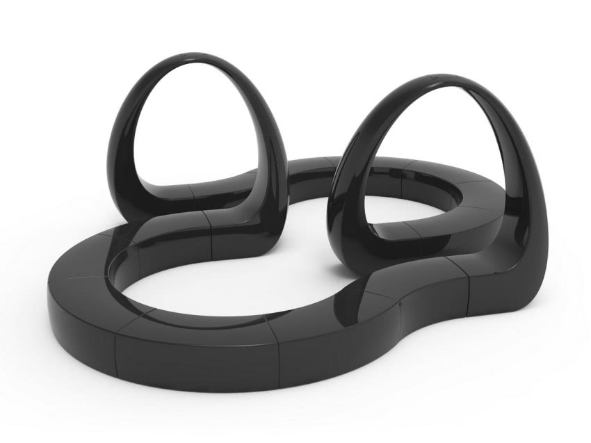 Bez końca
System modułowych siedzisk można tak...