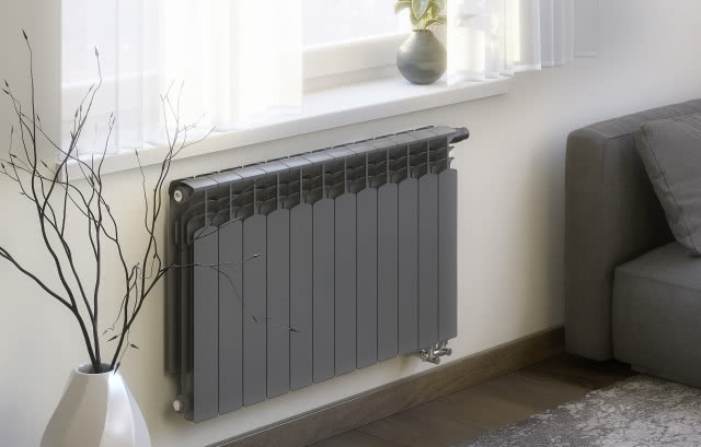 KFA Armatura grzejnik G500F grafitowy