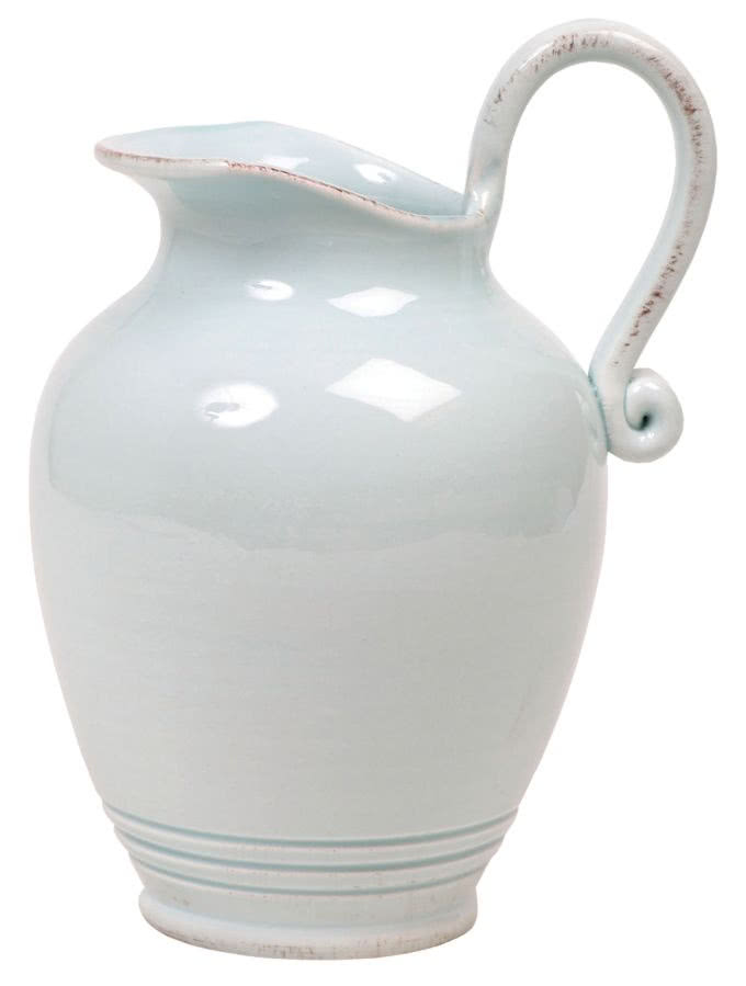 Dzban w miętowym kolorze, wykonany we włoskiej...