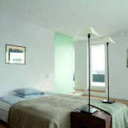 Łazienka i sypialnia na górze nie są rozdzielone...