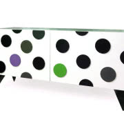 Orientalna lampa wykonana z ceramicznych kul...