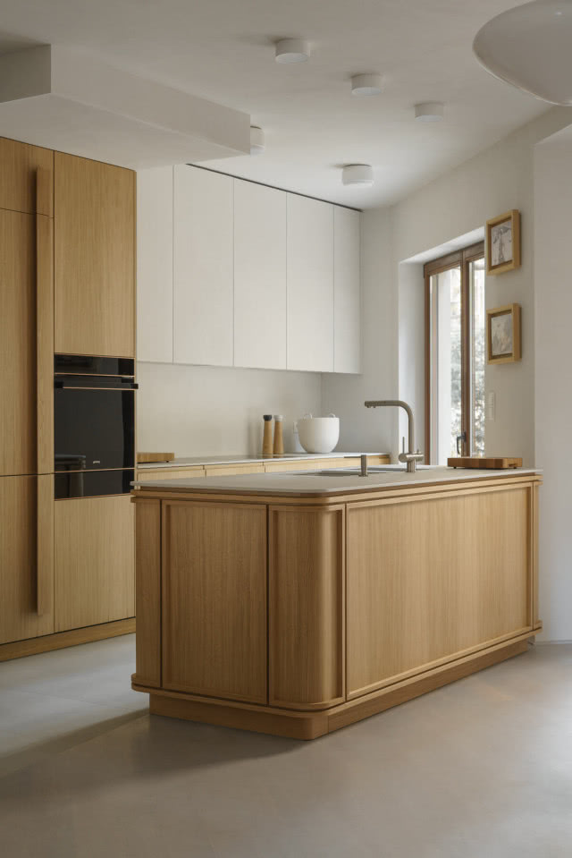 półwysep w kuchni zabudowa na zamówienie