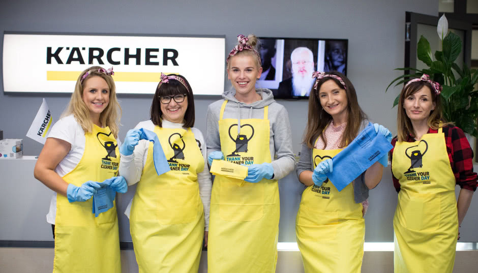 Ich praca jest niezbędna społecznie. A branża warta miliardy. Karcher podziękował im podczas TYCD. Komu? Sprzątaczkom i sprzątaczom