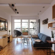 Ania umeblowała mieszkanie zgodnie z duchem...