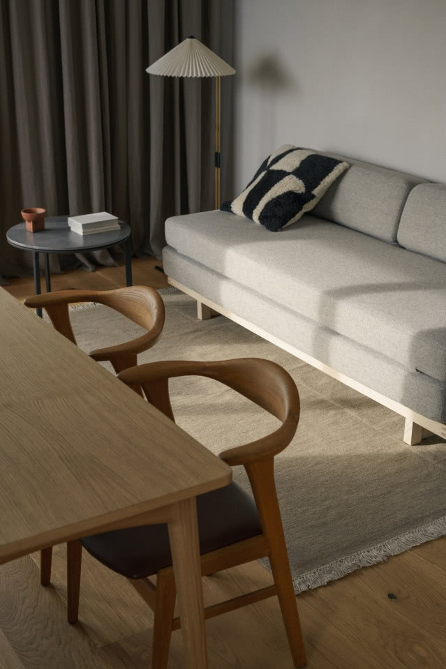 minimalistyczny salon