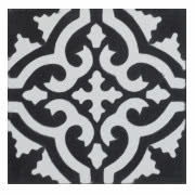 Cementowa płytka we wzór mauretański