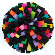 Orientalna lampa wykonana z ceramicznych kul...